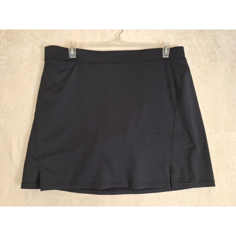 Champion C9 Athletic Skort Womens XL Black Tennis Golf Running Skirt Shorts